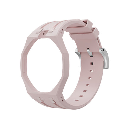 Kautschukarmband + Gehäuse für Swatch X AP Royal Pop Lépine Rosa